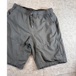 Gerry Shorts Mens Size 28 Gray Stretch Elastic Waist Performance Hiking Trail